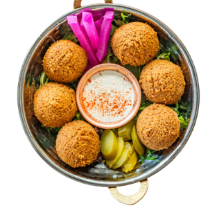 BURSTING FALAFEL PLATE