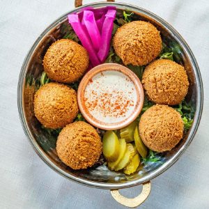 BURSTING FALAFEL PLATE